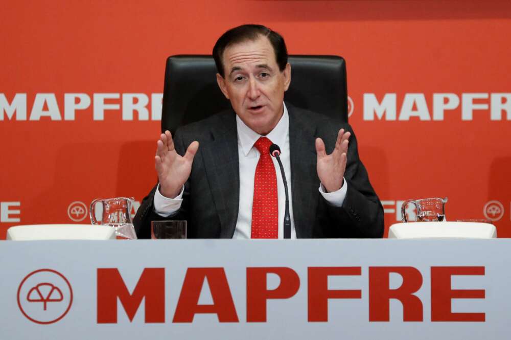 El presidente de MAPFRE, Antonio Huertas. EFE/Juan Carlos Hidalgo