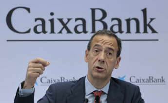 El consejero delegado de CaixaBank, Gonzalo Gortázar. EFE/Biel Alino