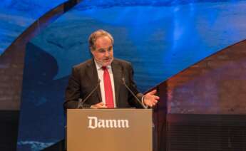 Demetrio Carceller Arce, presidente de Damm, en la junta de accionistas de 2022 de la cervecera. Imagen: Damm
