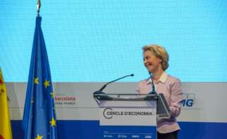 Ursula von der Leyen, presidenta de la Comisión Europea, en la reunión del Cercle de 2022. Imagen: Cercle d'Economia