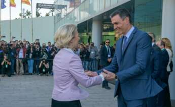 Ursula von der Leyen, presidenta de la Comisión Europea, y Pedro Sánchez, en la reunión del Cercle de 2022. Imagen: Cercle d'Economia