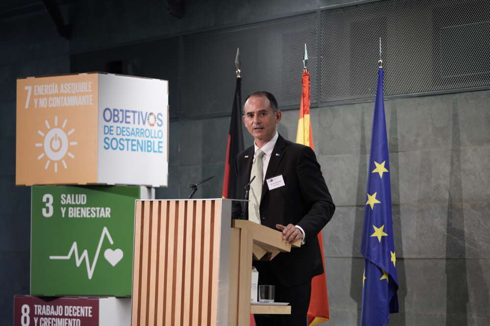 Javier González Pareja, presidente de la Cámara de Comercio Alemana para España y presidente de Bosch en España y Portugal. Imagen: AHK