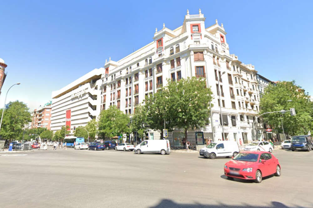 Establecimientos de El Corte Inglés ubicados en el barrio Goya. Google Maps.