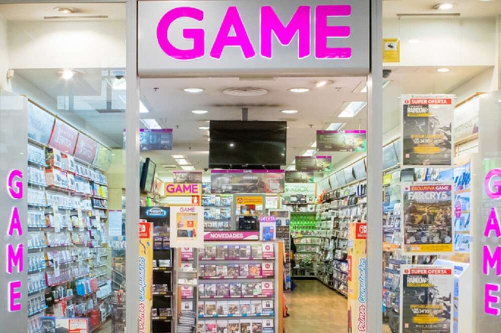 Tienda de videojuegos Game en Madrid