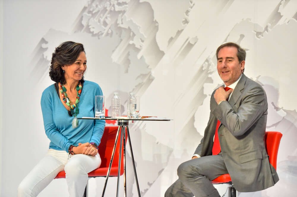 Ana Botín y Héctor Grisi, presidenta y consejero delegado de Banco Santander. Imagen: Santander