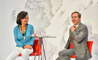 Ana Botín y Héctor Grisi, presidenta y consejero delegado de Banco Santander. Imagen: Santander