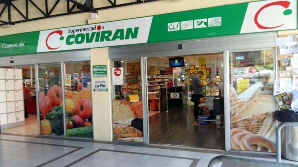 Una tienda de los Supermercado Covirán