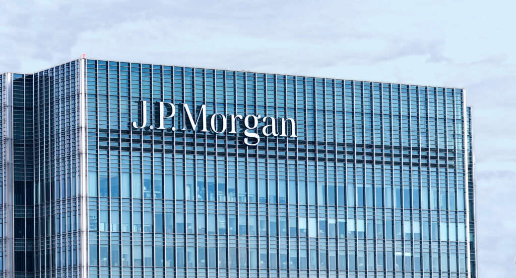JP Morgan. JP Morgan.