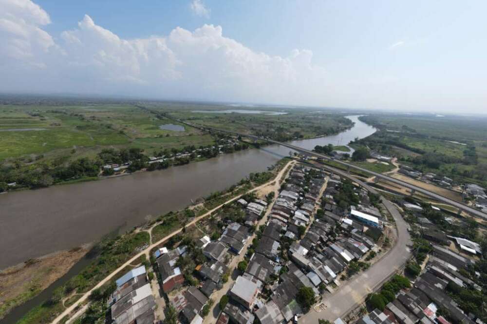 Canal del Dique (Colombia). Imagen: Agencia Nacional de Infraestructura.