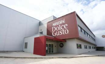Fábrica de café de Nestlé en Girona. Nestlé