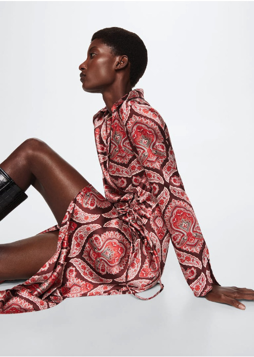 Vestido bohemio Mango