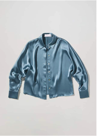 Camisa 100% seda Mango