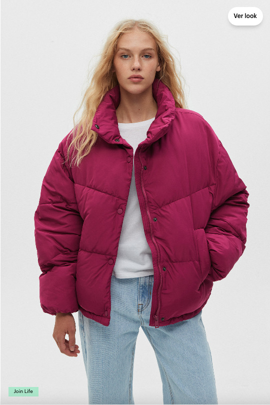 Cazadora acolchada Pull&Bear