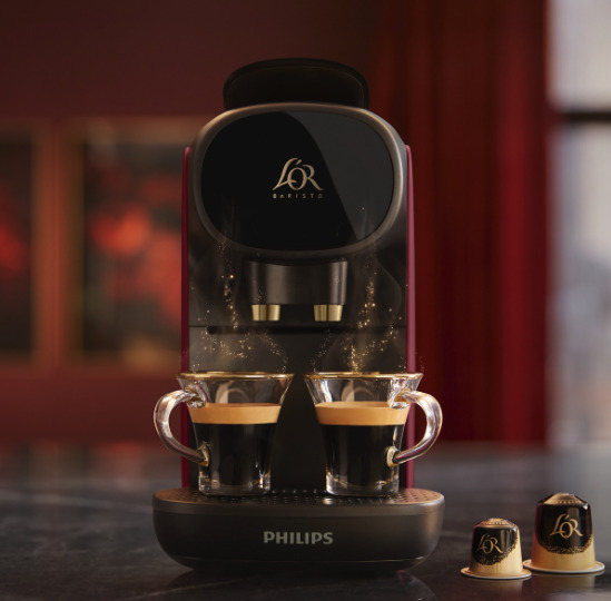 Cafetera de capsulas automática Philips L'OR Barista Sublime
