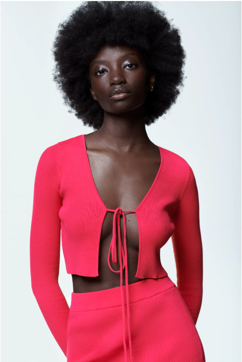 Total look fucsia Zara