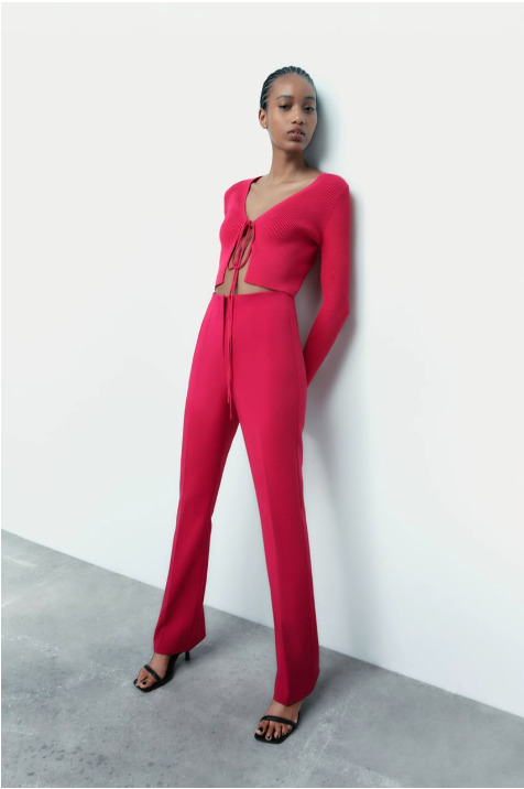 Total look fucsia Zara