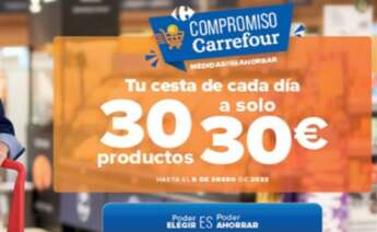 Oferta Carrefour 30 productos 30 euros