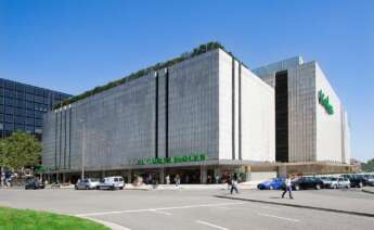 Parte exterior de un edificio de El Corte Inglés