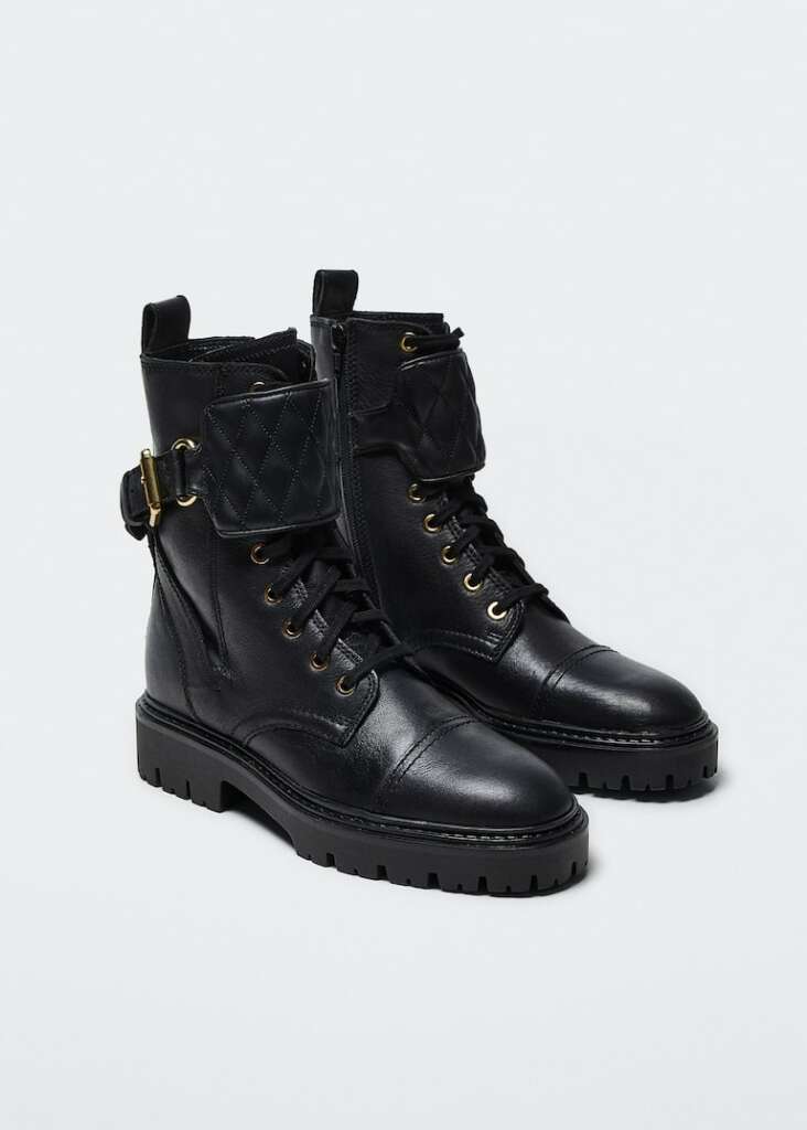 Botas militares Mango