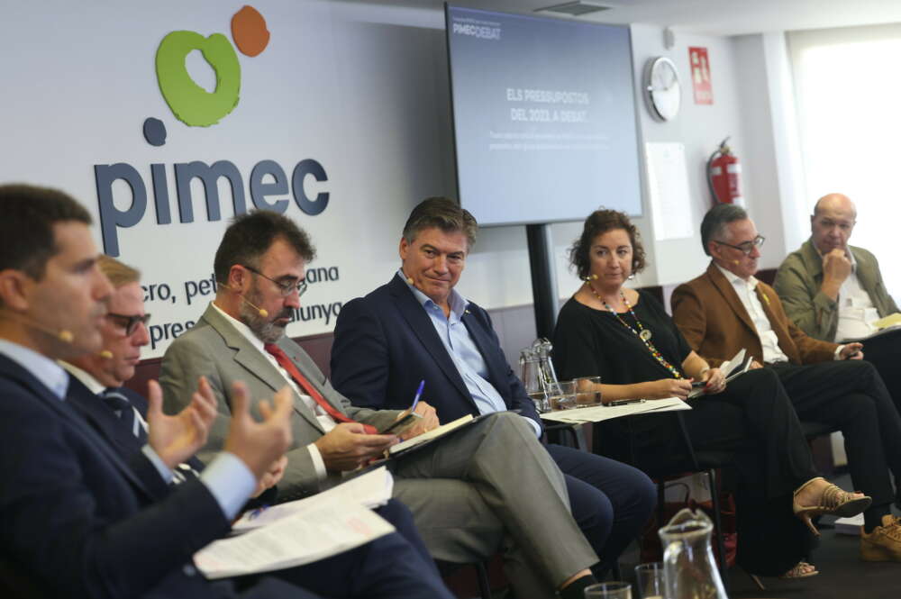 Debate de los presupuestos catalanes en Pimec