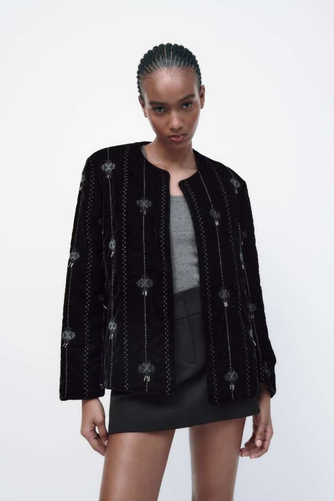 La chaqueta por la que Zara para triunfar de noche: y bordados - Digital