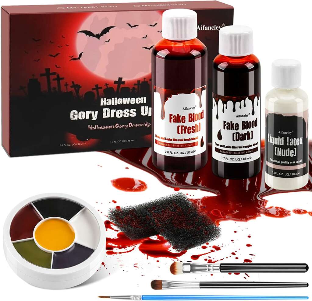 Amazon tiene el kit de maquillaje con sangre falsa más completo para tus  disfraces de Halloween - Economía Digital