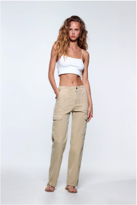 Pantalón cargo Zara