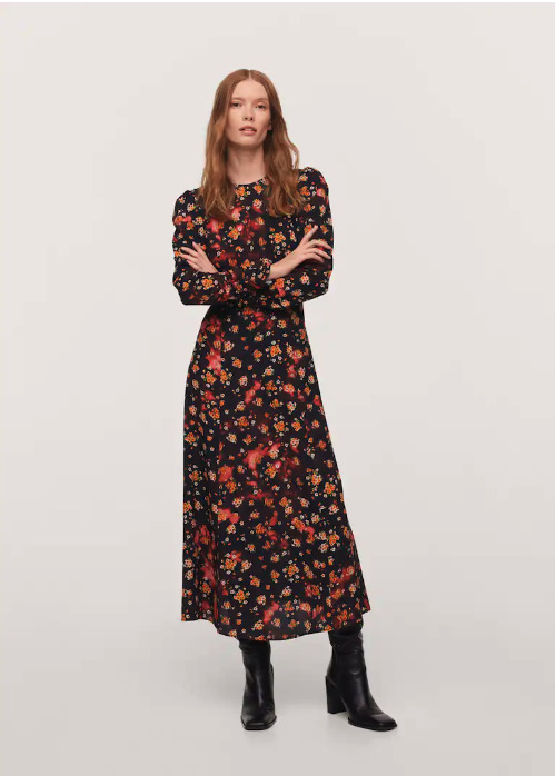 Vestido boho Mango Outlet