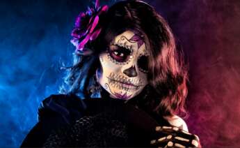 Maquillaje de Catrina del día de los muertos