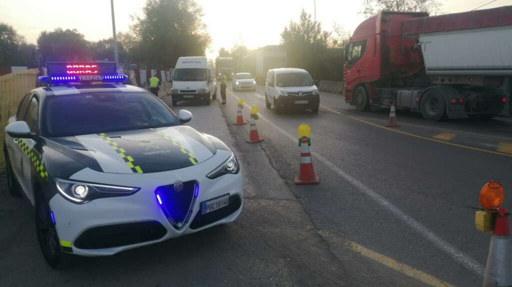 Control de la Guardia Civil