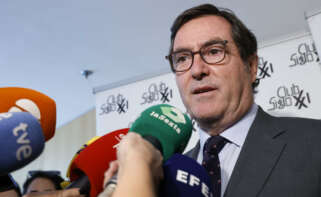 El presidente de la CEOE, Antonio Garamendi. EFE/ Chema Moya