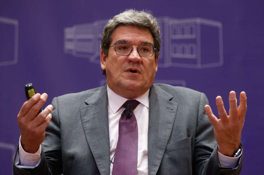 El ministro de Inclusión, Seguridad Social y Migraciones, José Luis Escrivá, en una imagen de archivo. EFE/ Juan Carlos Hidalgo
