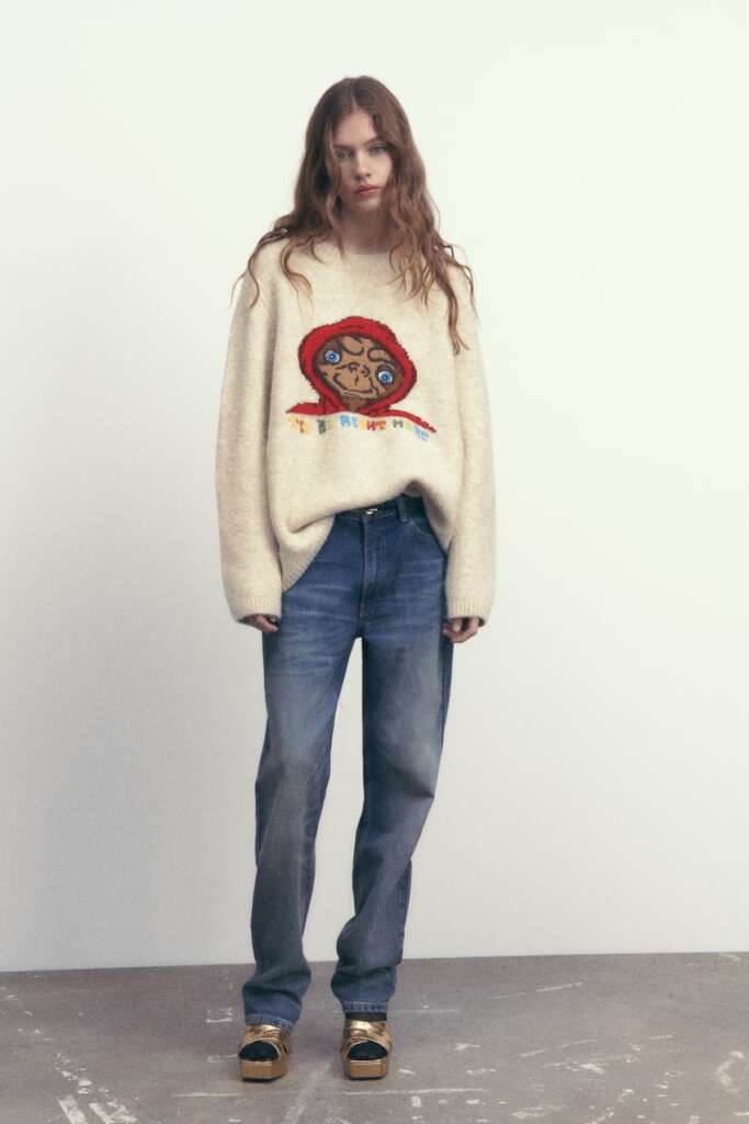 Camiseta et on sale zara
