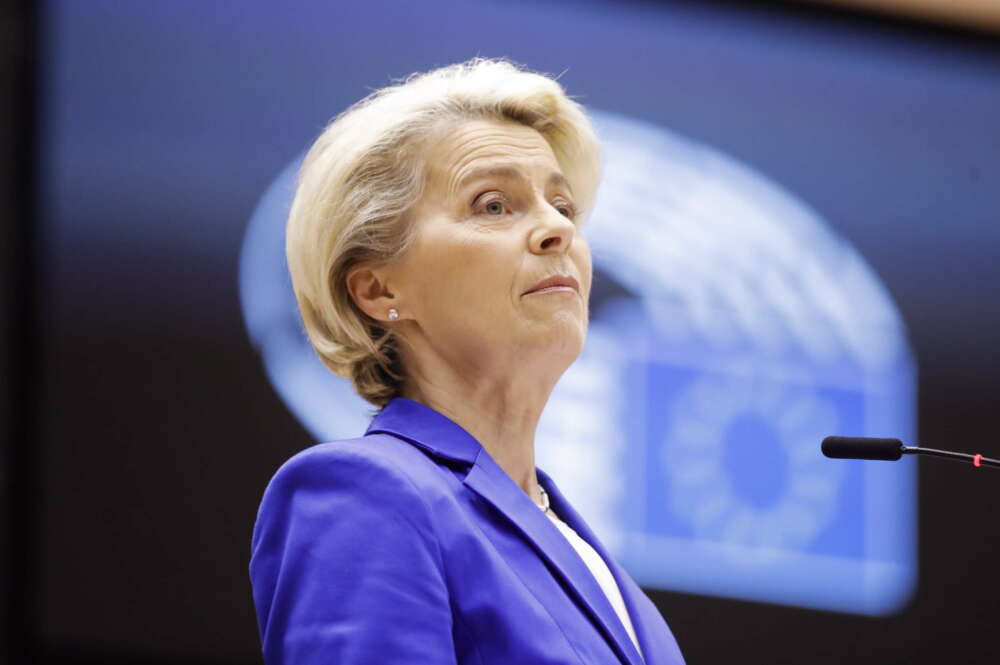 Plenary session of the European Parliament in Brussels