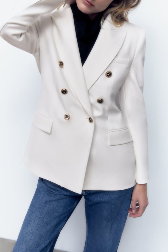 Blazer entallada Zara