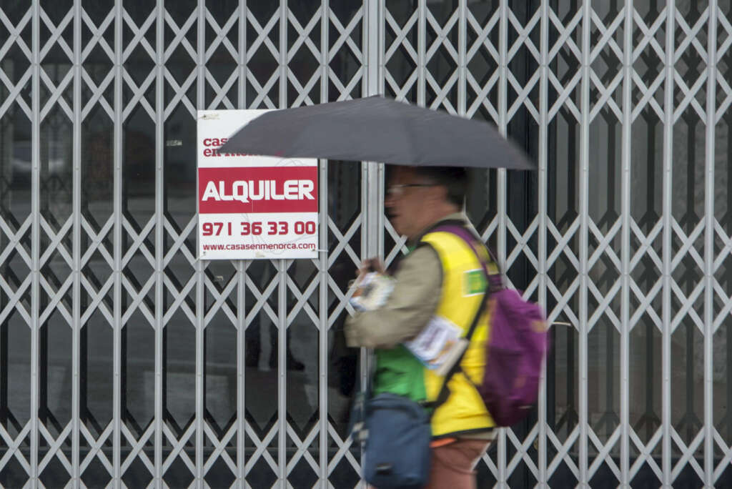 Un local en alquiler. EFE/ David Arquimbau Sintes