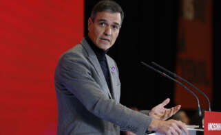 El presidente del Gobierno y secretario general del PSOE, Pedro Sánchez, este viernes en Madrid. EFE/ Chema Moya.