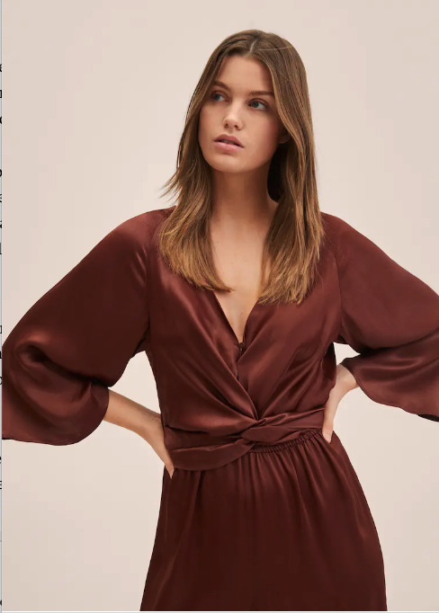 Mono satinado Mango Outlet