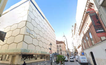 El Corte Inglés ubicado en la calle Constitución de Valladolid. Google Maps.