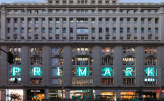 Fachada exterior del edificio de Primark en Madrid