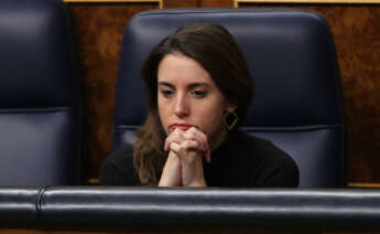 La ministra de Igualdad, Irene Montero, en una imagen de archivo en el Congreso. EFE/ Chema Moya.