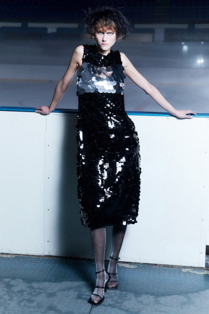 vestido lentejuelas Sfera