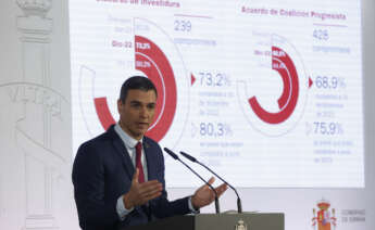 El presidente del Gobierno, Pedro Sánchez. EFE/ Juan Carlos Hidalgo