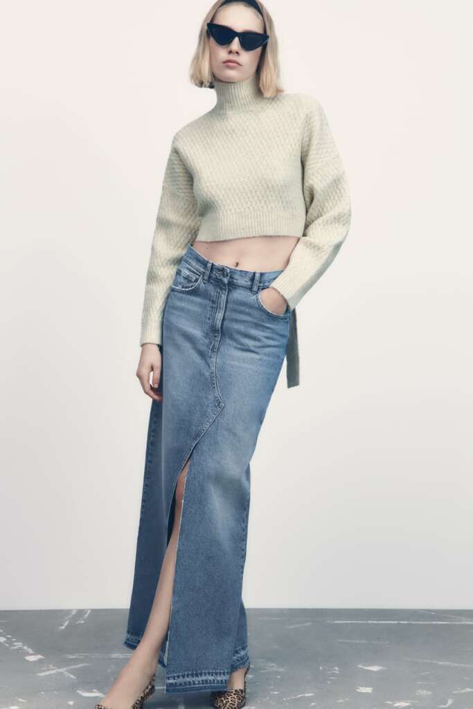 Jersey espalda descubierta Zara