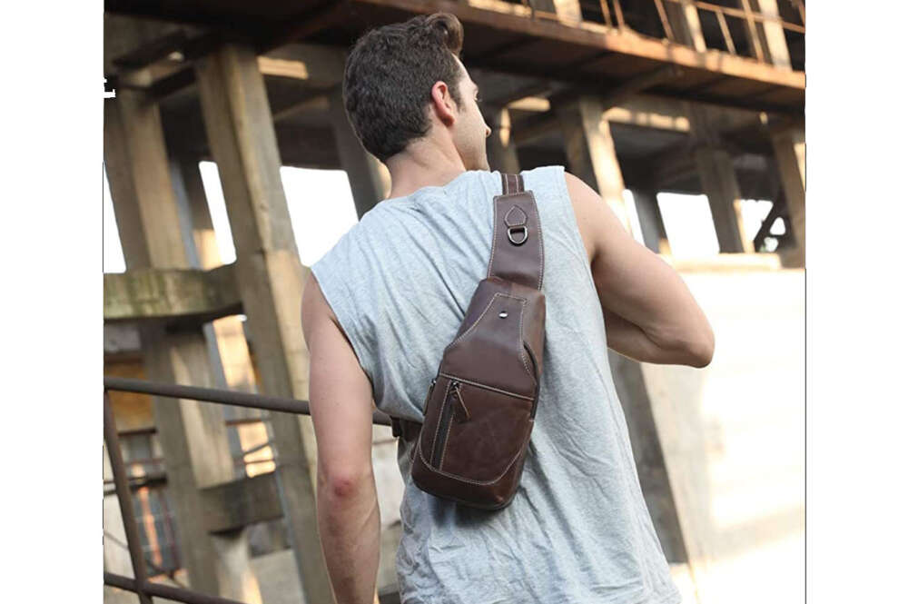 Bolsos Masculinos Carteras De Hombre Riñonera de Moda Bolsos Mensajero De  Hombro