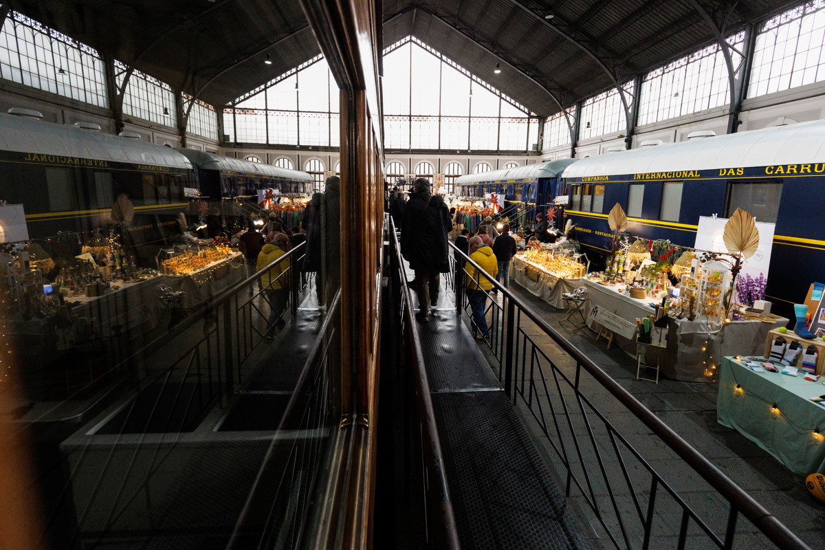 Presentación de "España a un Clic", la nueva tienda en amazon.es con productos hechos por pequeñas y medianas empresas españolas que venden a través de Amazon, este viernes en el Museo del Ferrocarril de Madrid. EFE/Sergio Pérez
