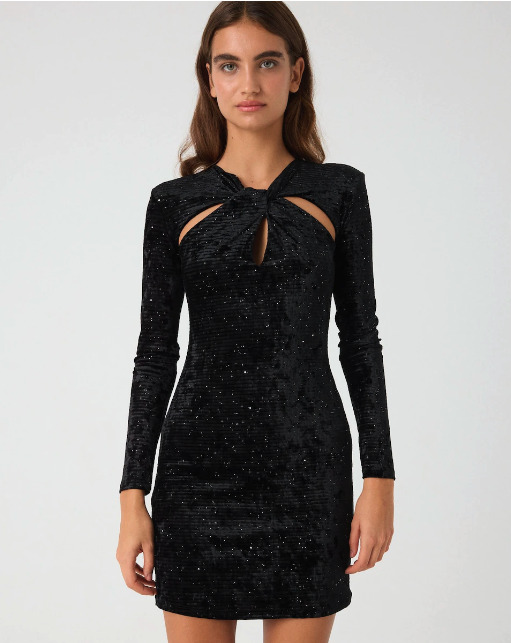 vestido lentejuelas El Corte Inglés