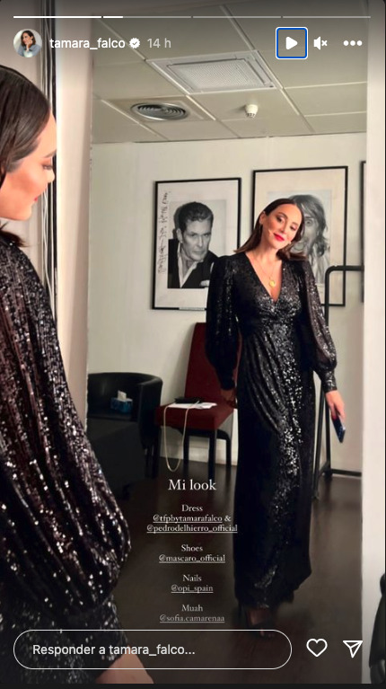 Vestido Lentejuelas Cortefiel