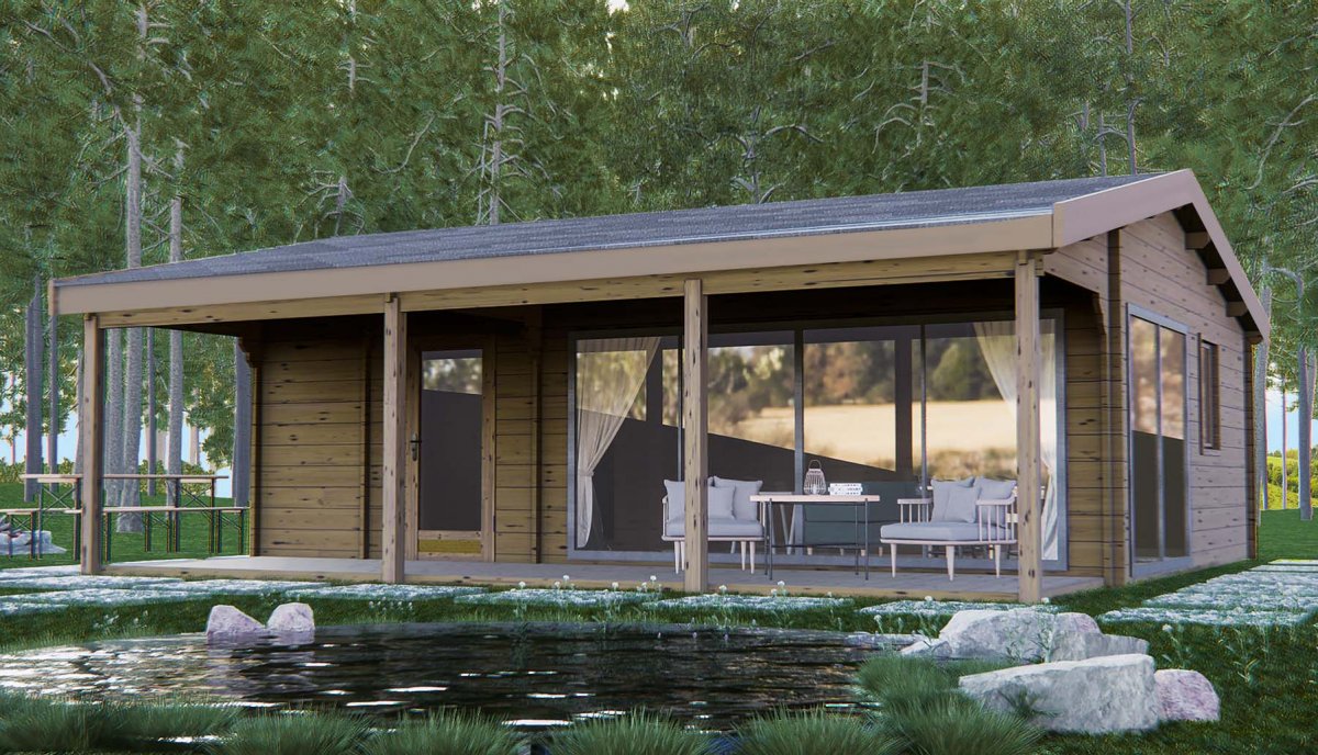 Casa prefabricada modelo Duero de Maestro Casas. Foto: Maestro Casas.