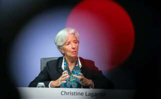 La presidenta del Banco Central, Christine Lagarde.